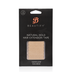 Beautify Natural Hold Extension Tape Tabs (120-Pack)