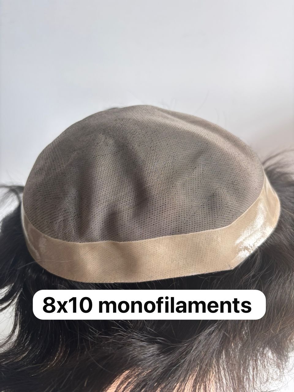 8x10 Monofilament Hair Prosthesis - Image 3