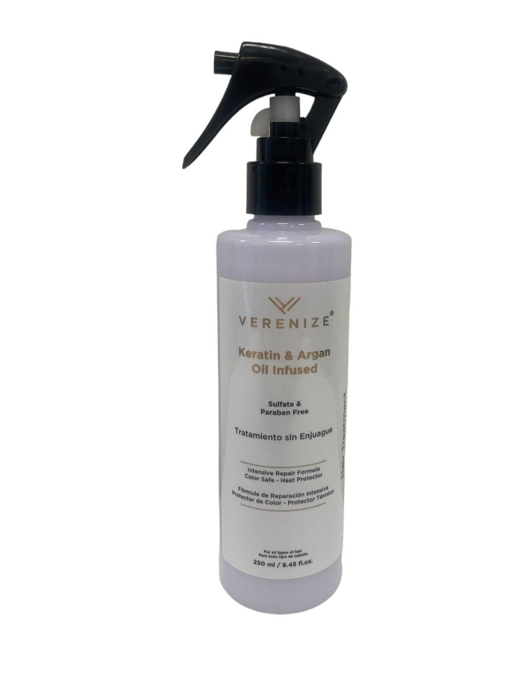 Verenize Keratin & Argan Oil Infused Leave-In Treatment