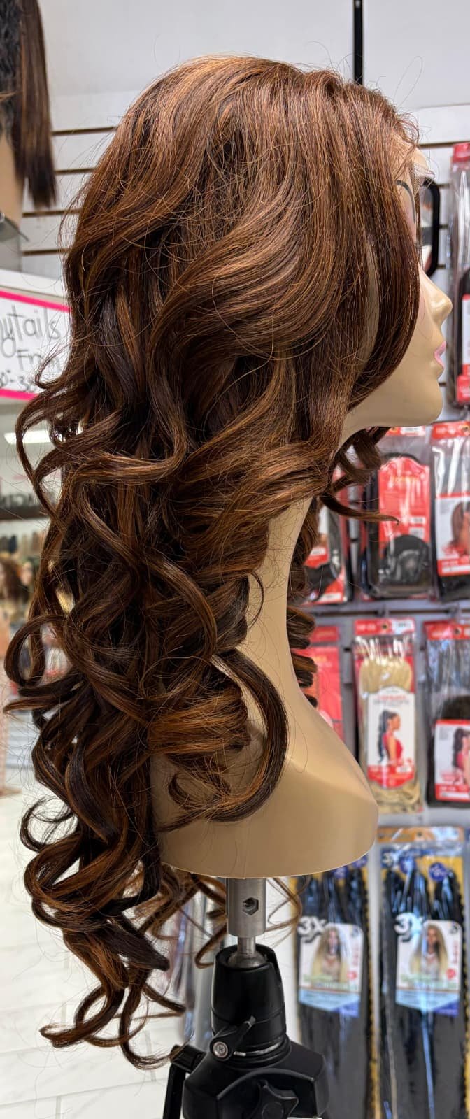 Lessy-54 HD Transparent Lace Wig - Image 3