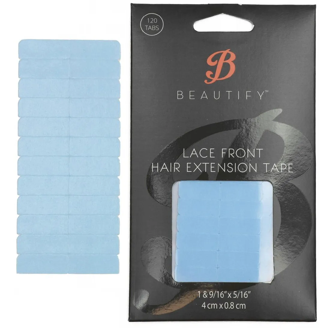Beautify Lace Front Extension Tape Tabs (120-Pack)
