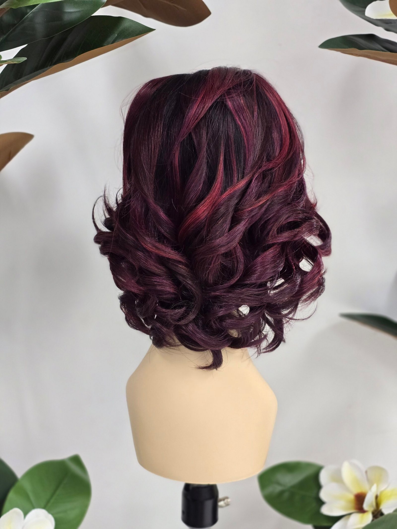 Nata-241. # Tt1b/pu/bu Glueless 13x7 Hand Tied HD Lace Front - Image 3