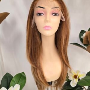 Fio-37 # F37/24/63 Super X Glueless Human Hair Blend 13x6 HD