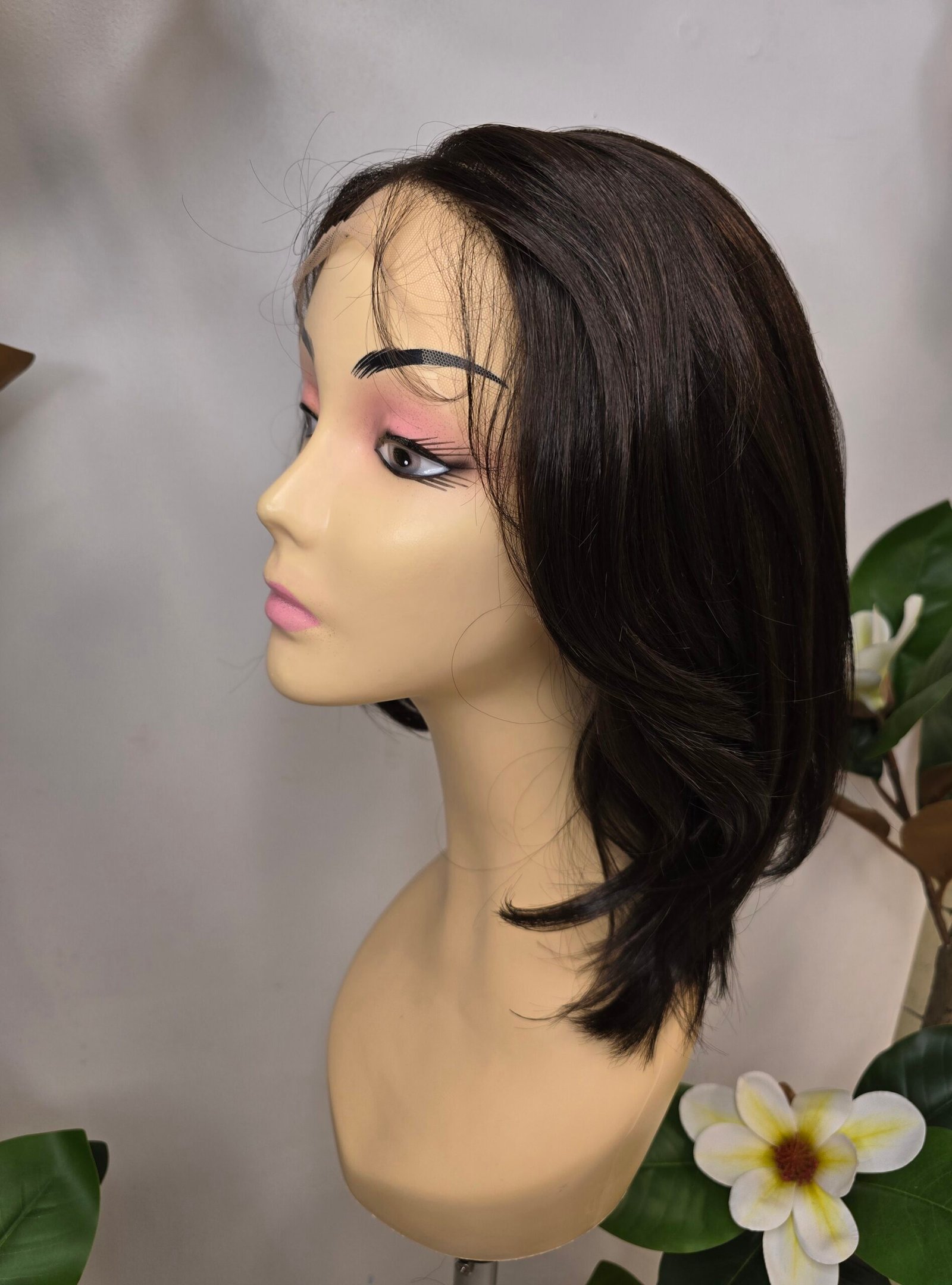 Kie-391#4 13x4 HD Glueless Deep Lace Front Wig